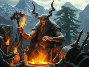 Mehr über den Artikel erfahren Aule – Herr der Handwerkskunst und Schöpfer aus Tolkiens Mythologie