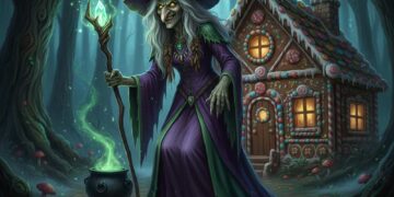 Die böse Hexe von Hänsel und Gretel