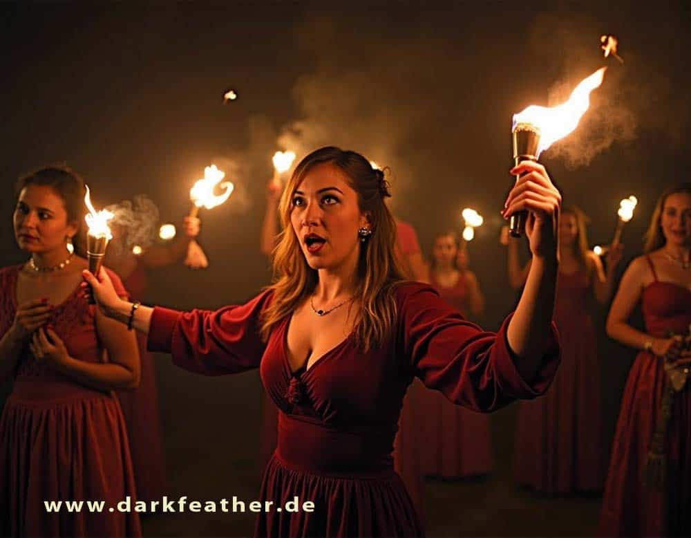 Frauen feiern Samhain - das keltisches Halloween Frauen feiern Samhain - das keltisches Halloween