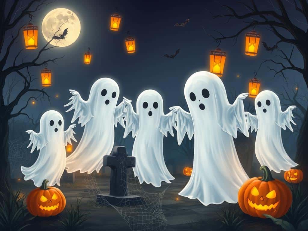 Geister zu Halloween