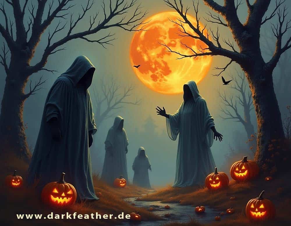 Gespenster zu Halloween
