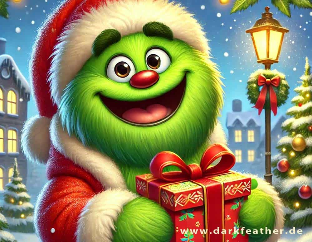 Eine Weihnachtsfigur im Wandel von Böse zu Gut - Ähnliche-Figur als Symbolbild Fantasiebild Eine Weihnachtsfigur im Wandel von Böse zu Gut - Ähnliche-Figur als Symbolbild Fantasiebild