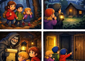 Gruselgeschichte zum Vorlesen: Der unheimliche Ruf im Wald