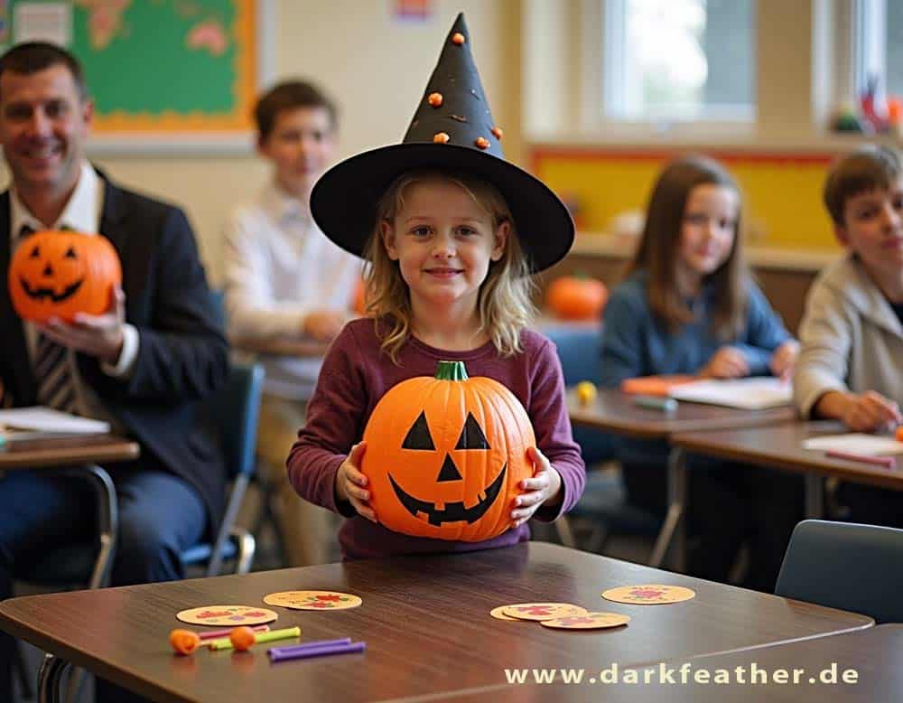 Halloween-Feier im Klassenzimmer Halloween-Feier im Klassenzimmer (NF)