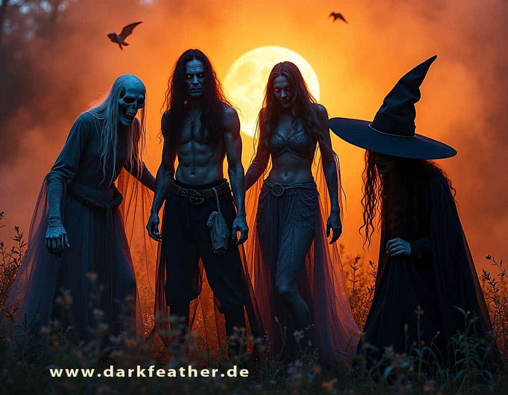 Halloween-Geisterwesen
