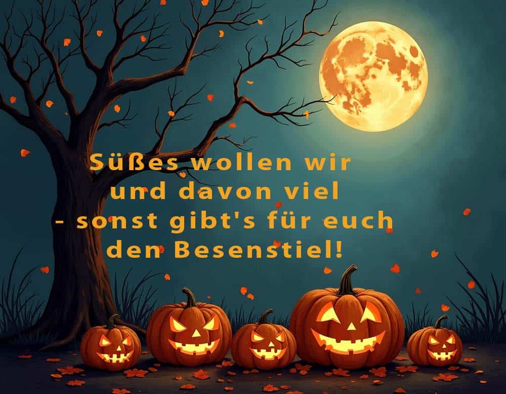 Halloween-Sprüche Halloween-Sprüche