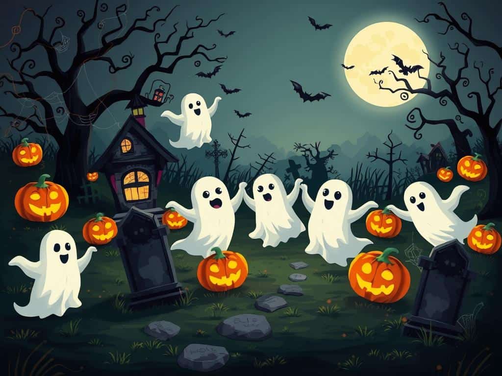 Halloween-Sprüche Geister