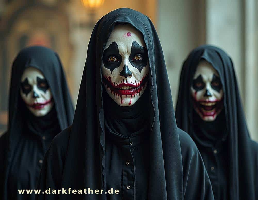 Das richtige Makup für eine überzeugende, gruselige Halloween Kreatur