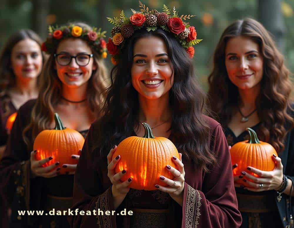 Heutige Feier des keltischen Halloweens Heutige Feier des keltischen Halloweens