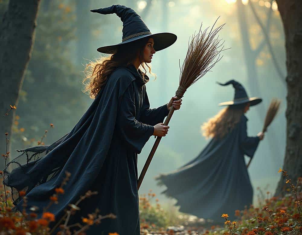 Hexen mit Hexenbesen Hexen mit Hexenbesen (NF)