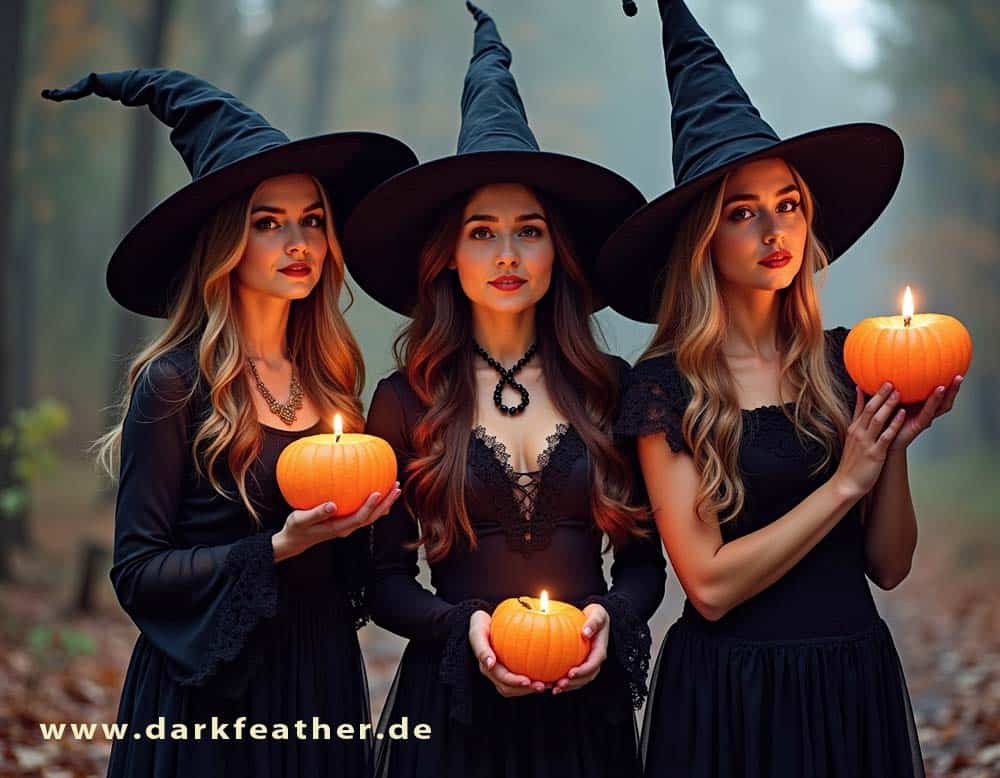 Hexen zu Halloween