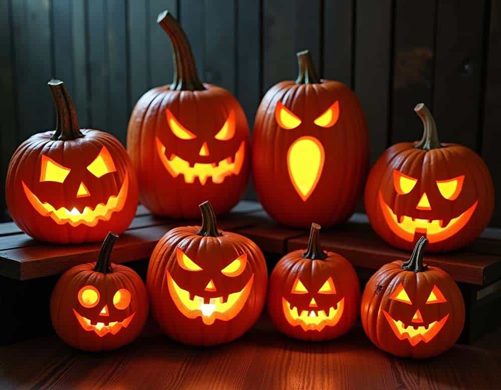 Kürbisse zu Halloween im Wettbewerb Kürbisse zu Halloween im Wettbewerb (NF)