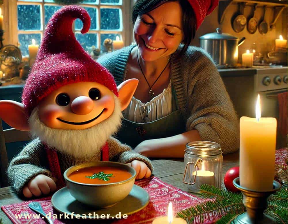 Nisse beim Essen Nisse beim Essen