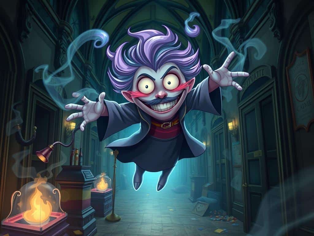 Ein Poltergeist wie Peeves (Fantasiebild als Symbolbild ) Ein Poltergeist wie Peeves (Fantasiebild als Symbolbild )