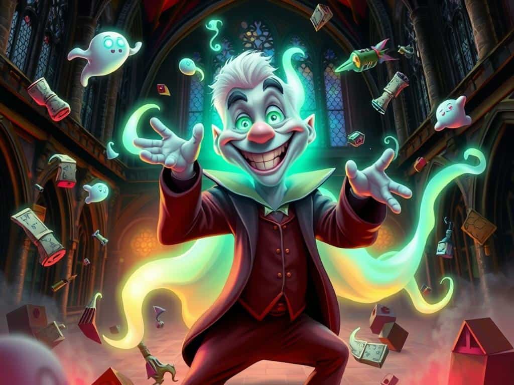 Ein Poltergeist wie Peeves (Fantasiebild als Symbolbild ) Ein Poltergeist wie Peeves (Fantasiebild als Symbolbild )