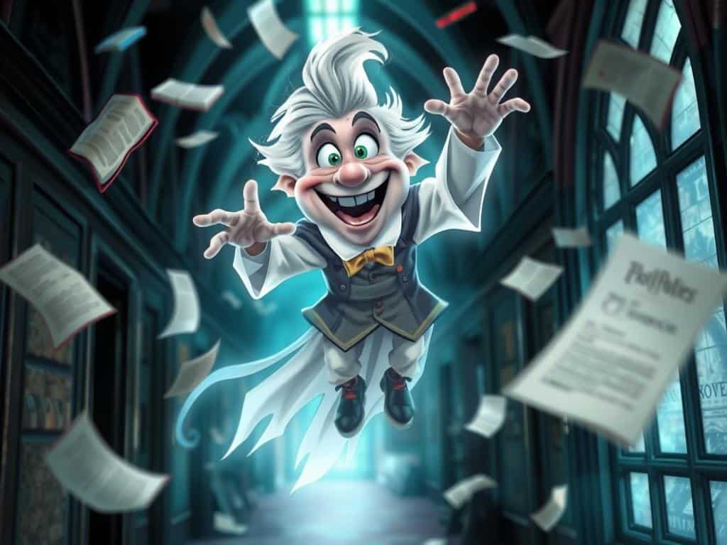 Du betrachtest gerade Peeves – der Poltergeist aus Harry Potter