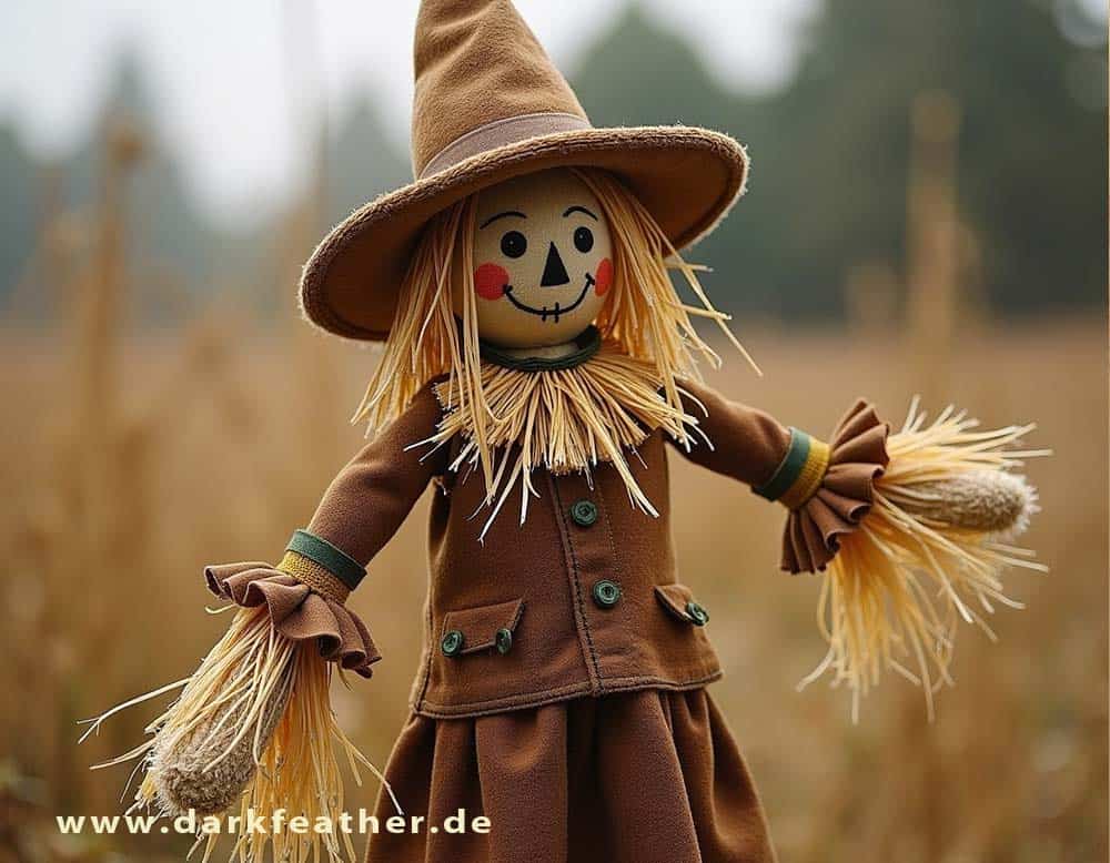 Die Schreckschraube heute als Strohpuppe Die Schreckschraube heute als Strohpuppe