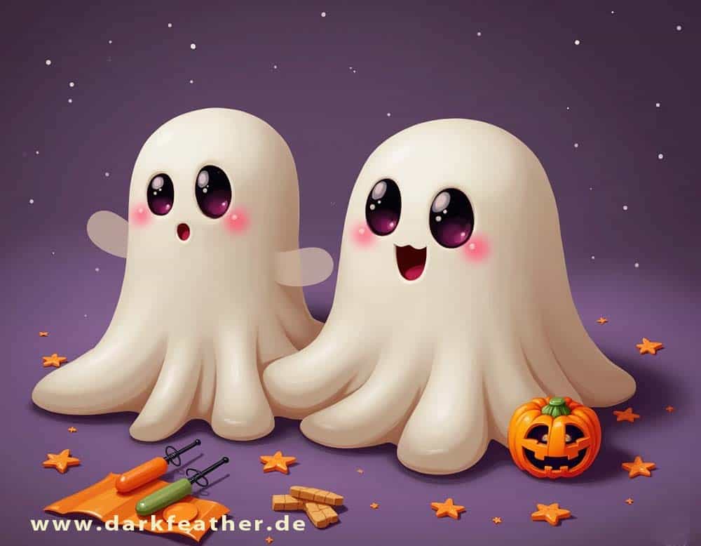 Süße Gespenster zu Halloween Süße Gespenster zu Halloween