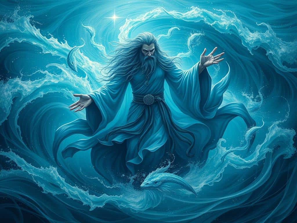 Ulmo, der Gott des Wassers