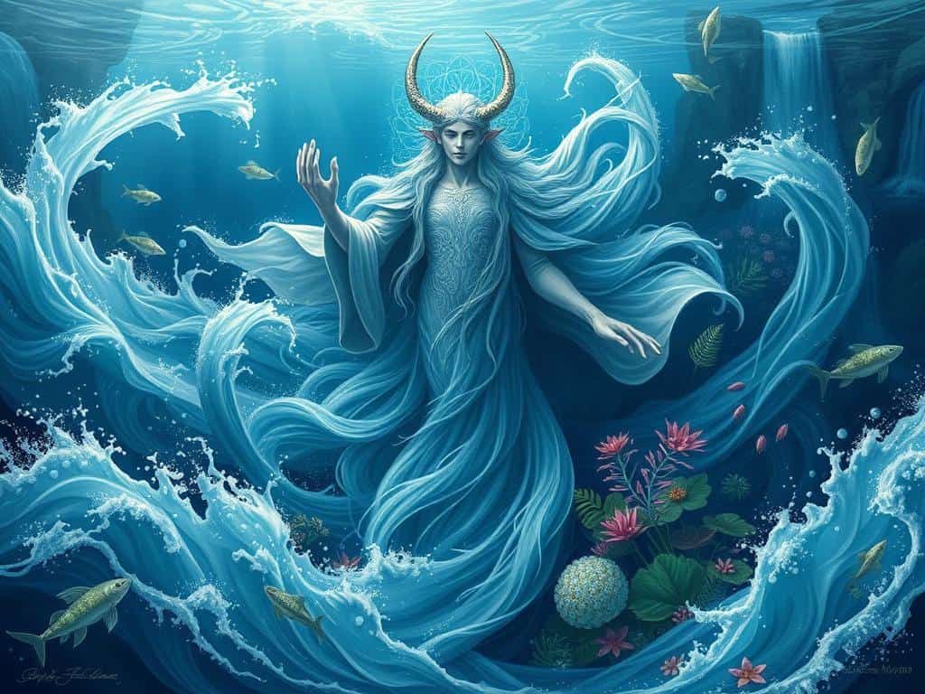Ulmo und die Elemente des Wassers
