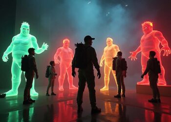 Fantasiebild als Symbolbild für Geister, die von Geisterjägern gejagt werden