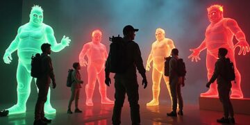 Fantasiebild als Symbolbild für Geister, die von Geisterjägern gejagt werden