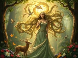 Mehr über den Artikel erfahren Yavanna – Herrin der Natur und Schöpferin der Pflanzen aus Tolkiens Mythologie