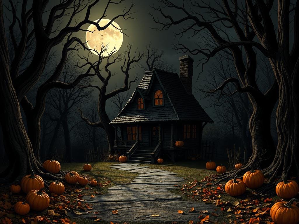erschreckende Halloween Erzählungen