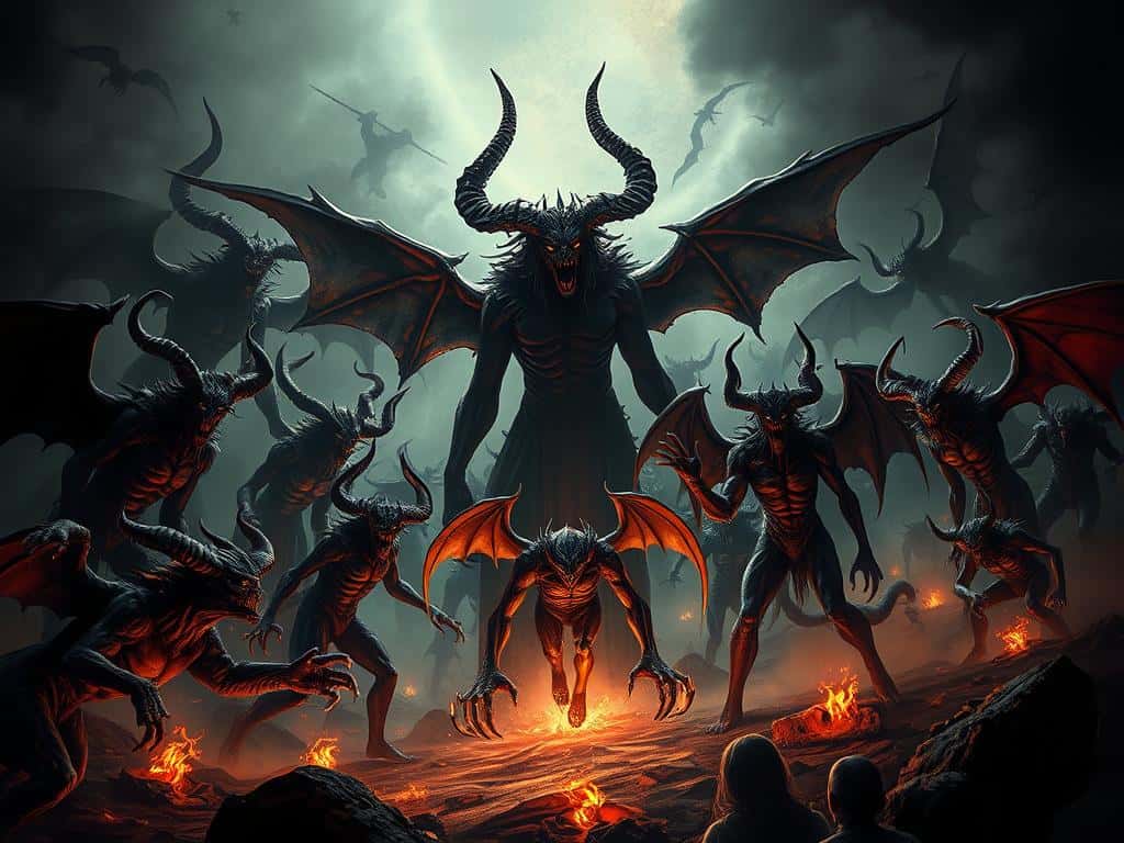 satanische Gestalten