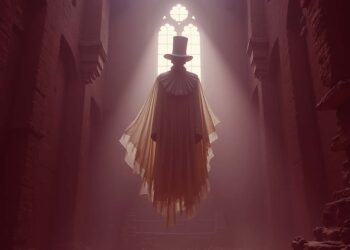 Ein Baron als Geist als Fantasiebild als Symbolbild für den Blutige Baron – Der Geist von Slytherin aus Harry Potter