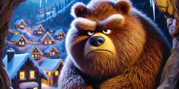 Der Bär Brummelbart und seine Reise von einem mürrischen Weihnachtsverächter zu einem fröhlichen Festtagsfreund