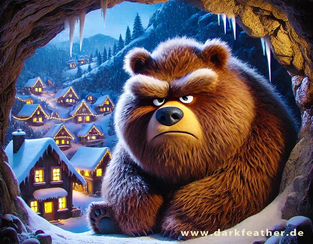Du betrachtest gerade Bär Brummelbart und das verschwundene Weihnachtslicht – Eine Vorlesegeschichte für Kinder zu Weihnachten