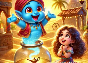 Der kleine Flaschengeist und das verlorene Lachen - eine Geschichte zum Vorlesen