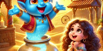 Der kleine Flaschengeist und das verlorene Lachen - eine Geschichte zum Vorlesen