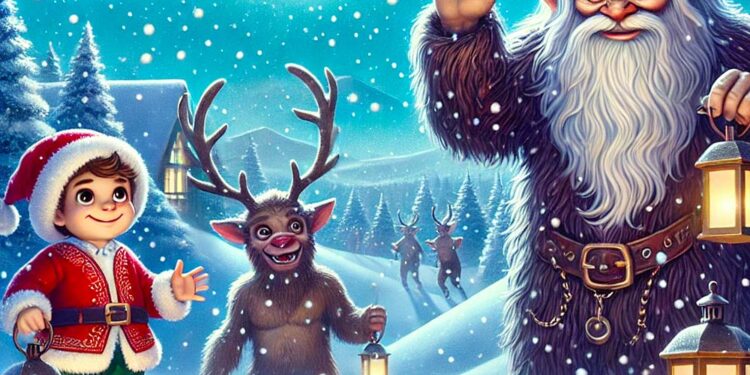 Krampus und das verlorene Geschenk - eine Vorlesegschichte für Kinder