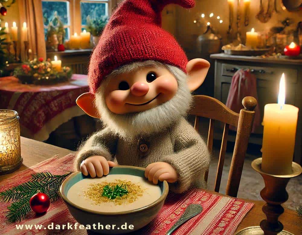 Nisse und seine weihnachtlichen Streiche - Nisse bekommt seinen Haferbrei