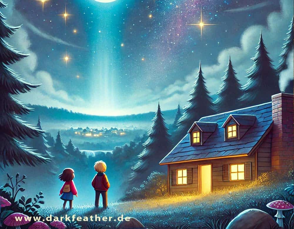 Lisa und Ben schlichen sich aus dem Haus Lisa und Ben schlichen sich aus dem Haus