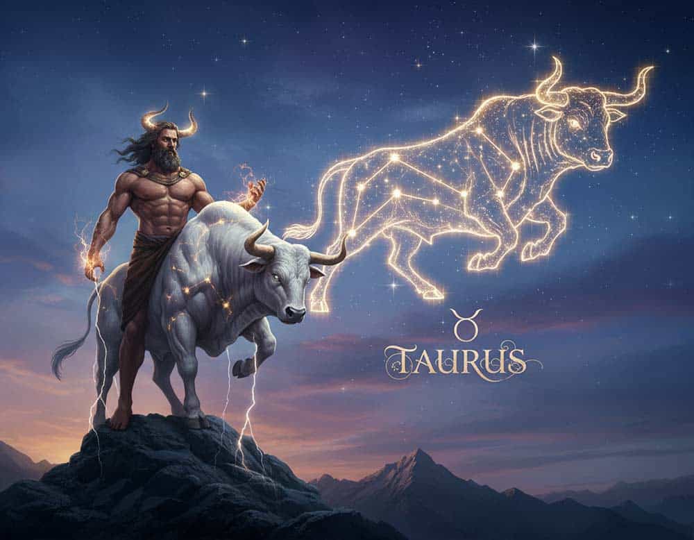 Du betrachtest gerade Zeus prägt das Sternzeichen Stier