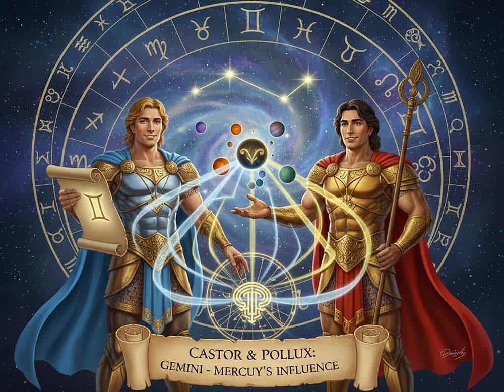 Kastor und Pollux erklären das Sternzeichen Zwillinge Kastor und Pollux erklären das Sternzeichen Zwillinge