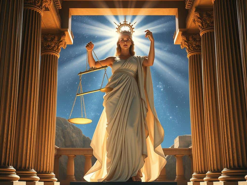 Göttin der Gerechtigkeit Mythologie