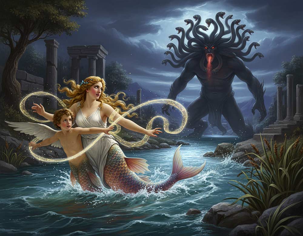 Mythos des Sternzeichens Fische