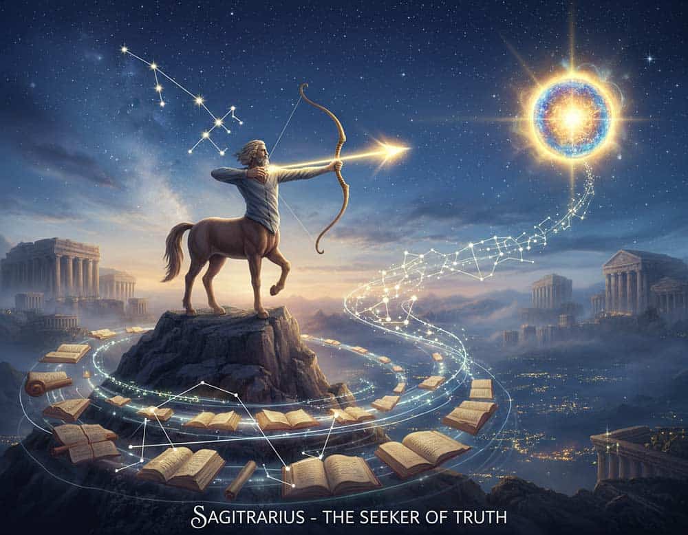 Die Suche nach Wahrheit - Der Schütze als Sinnsucher Die Suche nach Wahrheit - Der Schütze als Sinnsucher