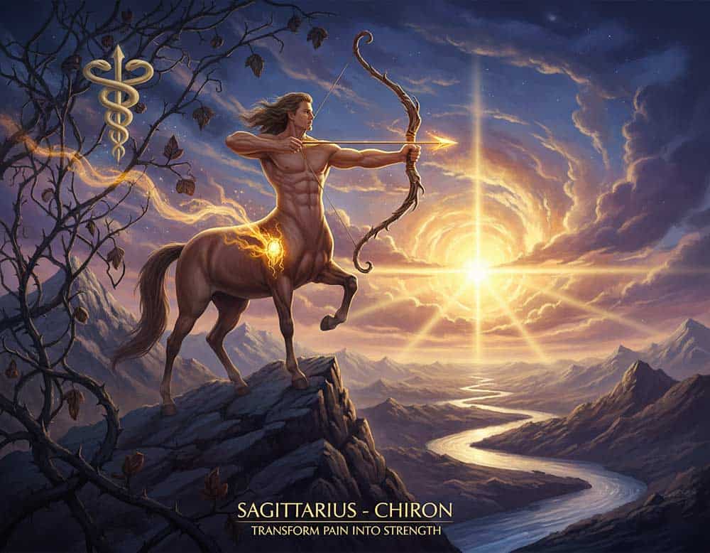 Das Sternzeichen Schütze – Chiron und die Kraft, Schmerz in Stärke zu verwandeln Das Sternzeichen Schütze – Chiron und die Kraft, Schmerz in Stärke zu verwandeln