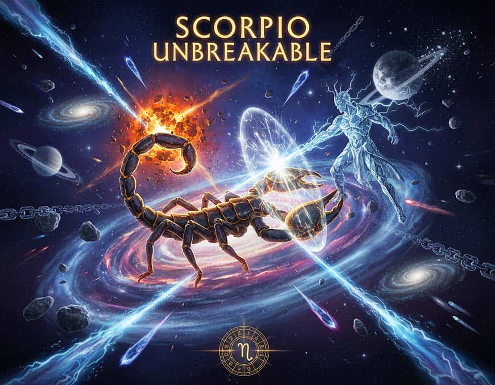 Das Sternzeichen Skorpion ist unerschütterlich