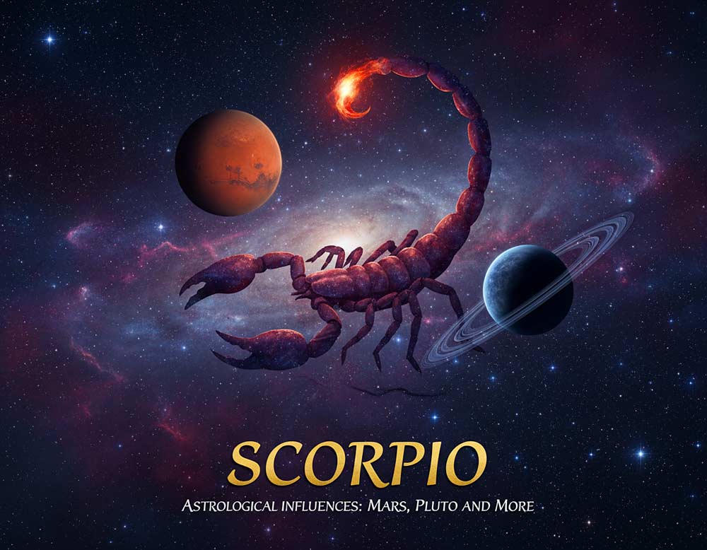 Mars, Pluto und mehr im Sternzeichen Skorpion