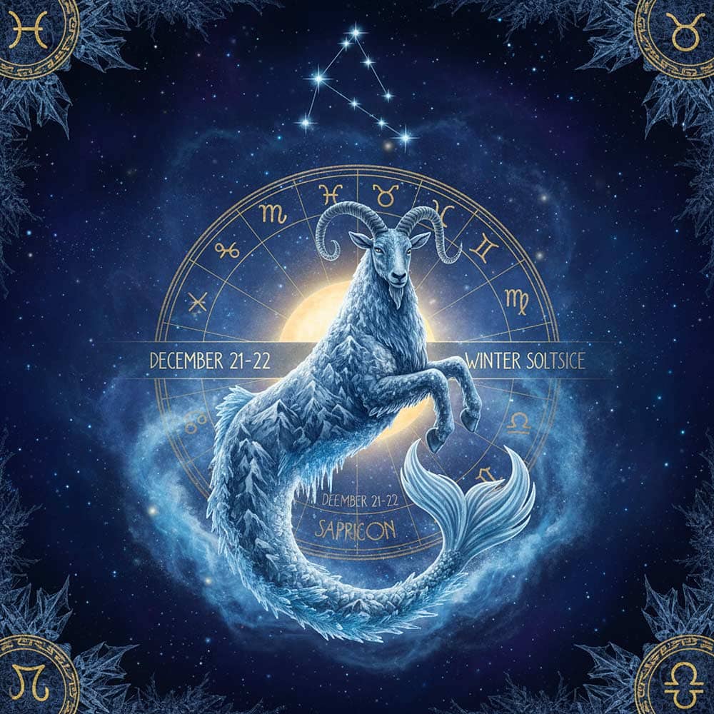 Sternzeichen Steinbock in der Wintersonnenwende