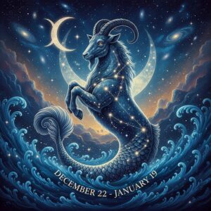 Mehr über den Artikel erfahren Sternzeichen Steinbock erzählt die Geschichte von Pan und der Bergziege