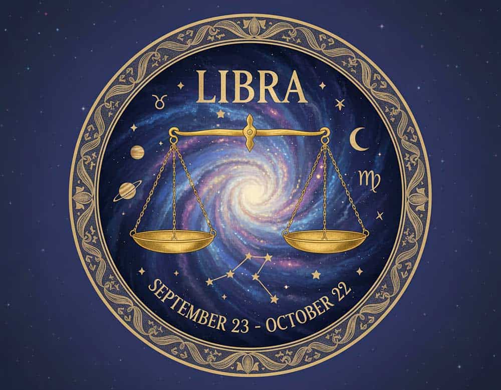 Sternzeichen Waage im astrologischen Kalender