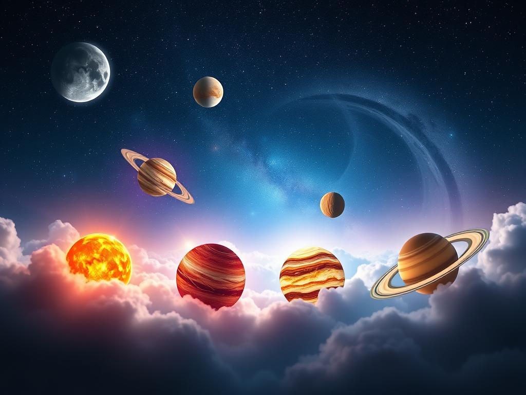 Ausgewählte Planeten Bedeutung