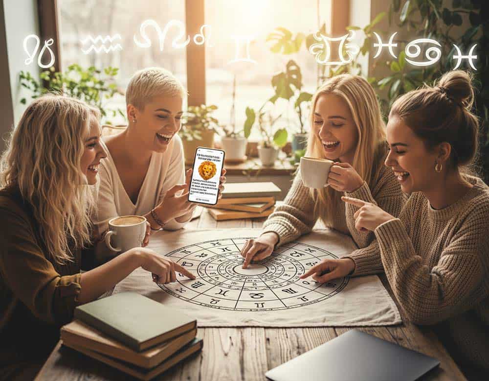 Sternzeichen in modernen zwischenmenschlichen freundschaftlichen Beziehungen